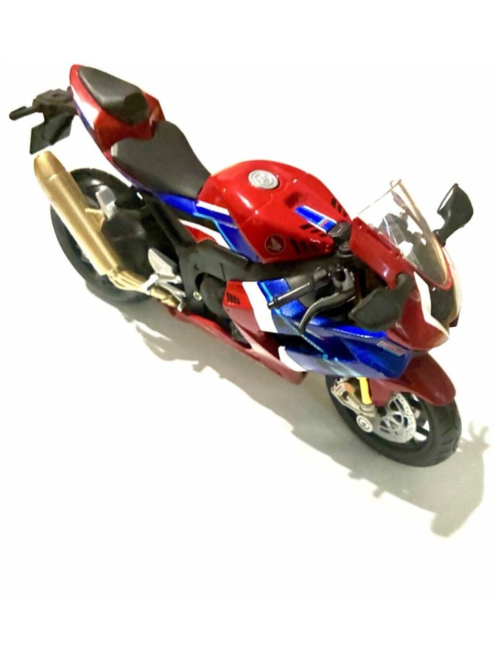1:12 Honda CBR 1000RR-R Diecast Red Motorcycle Model –Alloy Racing Bike